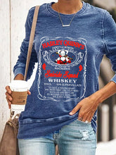Load image into Gallery viewer, Moletom feminino Harley Quinn's Puicide Squad Whisky com estampa
