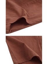 Load image into Gallery viewer, Macacão casual de algodão liso e linho
