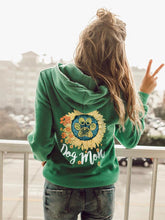 Load image into Gallery viewer, Dog Mom Paw Print Casual Hoodie
