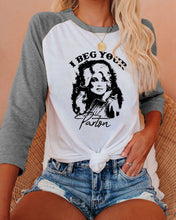 Load image into Gallery viewer, I Beg Your Parton Colorblock Women's T-Shirt
