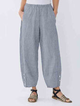Load image into Gallery viewer, Striped knit trousers
