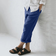 Load image into Gallery viewer, Casual linen pants for women
