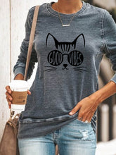 Load image into Gallery viewer, BOAS VIBES Cool Cat Sudadera
