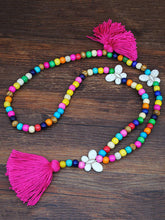 Load image into Gallery viewer, Retro Beaded Bracelet Butterfly Tassel Necklace
