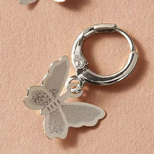 Load image into Gallery viewer, Butterfly charm earrings

