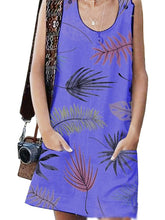 Load image into Gallery viewer, Women's Leaf Print Cardigan Dress

