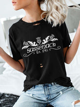 Load image into Gallery viewer, Sassenach Est. 1743 Printed casual T-shirt
