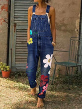 Load image into Gallery viewer, Mono vaquero con estampado floral para mujer
