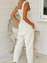 Load image into Gallery viewer, Cotton and linen overalls
