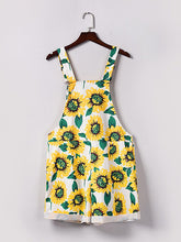 Load image into Gallery viewer, Macacão feminino com estampa de girassol
