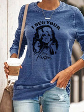 Load image into Gallery viewer, I Beg Your Parton Women's Casual Sweatshirt
