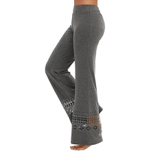 Load image into Gallery viewer, Frauen Spitze Hollow Causal Wide Leg Baggy Pants

