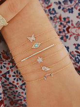 Load image into Gallery viewer, Pulseira multicamadas borboleta selvagem para mulheres
