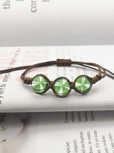Load image into Gallery viewer, Saint Patrick's Day Lucky Clover Bracelet
