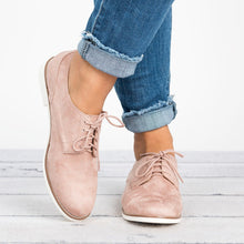 Load image into Gallery viewer, WOMAN MOCCASINS OXFORDS FALSE SUEDE
