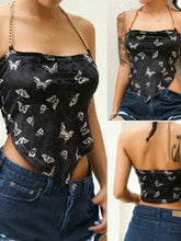 Load image into Gallery viewer, Cardigã de veludo sexy com estampa de borboleta

