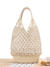 Load image into Gallery viewer, Bolso de hombro abierto tejido a mano para mujer
