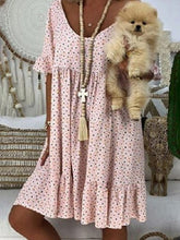 Load image into Gallery viewer, Vestido feminino solto estampado solto
