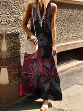 Load image into Gallery viewer, Women's V-neck Sleeveless Dress
