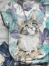 Load image into Gallery viewer, Camiseta estampada manga corta
