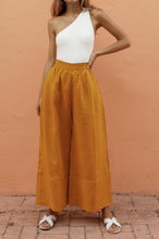 Load image into Gallery viewer, Calça Casual Feminina de Linho de Algodão
