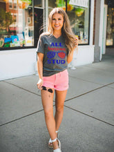 Load image into Gallery viewer, American Stud Print Casual T-Shirt
