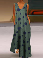 Load image into Gallery viewer, Women's Fashion V-Neck Sleeveless Dress
