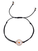 Load image into Gallery viewer, Sun Flower Beach Jewelry Hand Woven Bracelet
