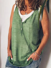 Load image into Gallery viewer, Chaleco holgado y cómodo con cuello en V para mujer
