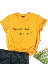 Load image into Gallery viewer, Plus Size Summer Daily Lettering Slogan T-Shirt
