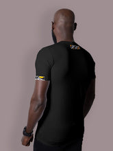 Load image into Gallery viewer, Camiseta casual estampada com decote em V masculino
