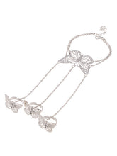 Load image into Gallery viewer, Pulseira de dedo perfurado para mulheres
