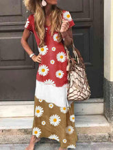 Load image into Gallery viewer, Vestido estampado margarida
