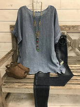 Load image into Gallery viewer, Casual short sleeve shirt for women
