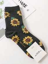 Load image into Gallery viewer, Meias de girassol vintage para mulheres
