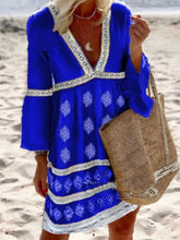 Load image into Gallery viewer, Vestido feminino recortado em renda
