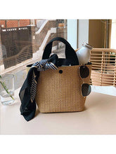 Load image into Gallery viewer, Vintage hand woven bag for women
