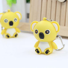 Load image into Gallery viewer, Creative Koala LED Glowing Car Keychain
