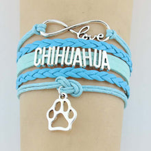 Load image into Gallery viewer, Chihuahua Dog Paw Woven Bracelet
