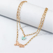 Load image into Gallery viewer, Multilayer Butterfly Necklace
