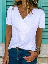 Load image into Gallery viewer, Slim long sleeve V-neck T-shirt
