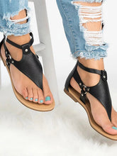 Load image into Gallery viewer, Women's open-toe flat sandals
