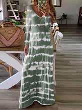 Load image into Gallery viewer, Striped dress with long sleeves
