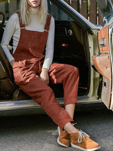 Load image into Gallery viewer, Women Solid Color Loose Cotton Casual Pants

