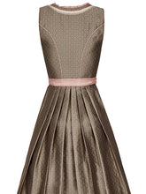 Load image into Gallery viewer, Women's Vintage Bow Tie Princess Dress

