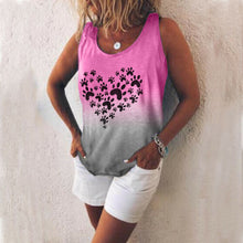 Load image into Gallery viewer, Love Casual Dog Paw Print Cardigan
