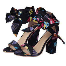 Load image into Gallery viewer, Rosette Heels Printing
