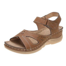 Load image into Gallery viewer, Retro Wedge Sandals for Women Car Line Non-slip Flat Sandals
