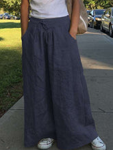 Load image into Gallery viewer, Women's Comfortable Linen Loose Wide Leg Pants
