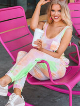 Load image into Gallery viewer, Tie-Dye Print Gradient Color Casual Sports Suit

